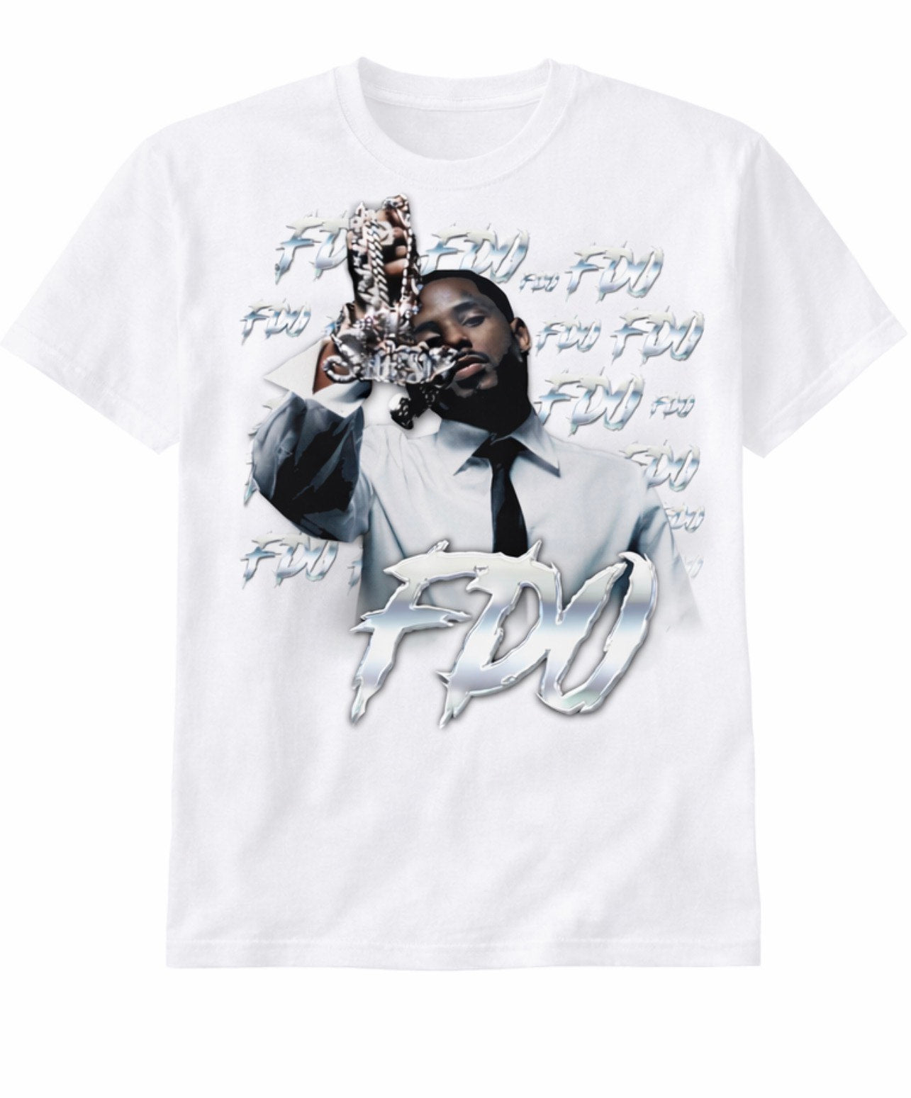 White FDO Shirt Kids